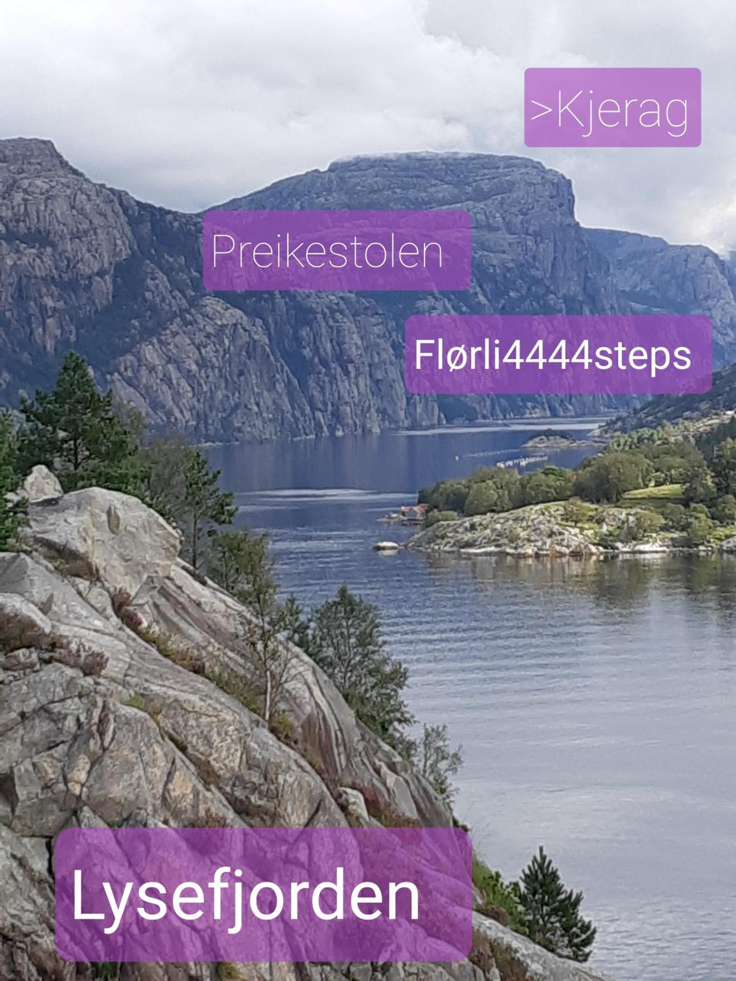 Hytte Ved Preikestolen Forsand Exterior photo