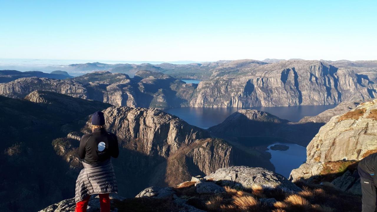 Hytte Ved Preikestolen Forsand Exterior photo